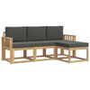vidaXL Ensemble de canap&eacute;s d'ext&eacute;rieur 4 pc