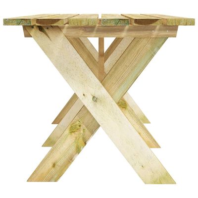 vidaXL Table de jardin 160x73x70 cm Bois de pin imprégné