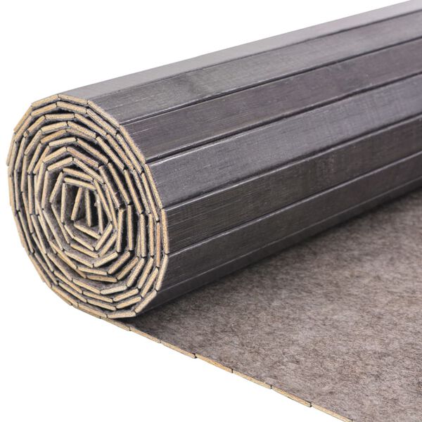 vidaXL Cloison de séparation Bambou Gris 250 x 165 cm