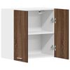 vidaXL Armoire suspendue "Lyon" Ch&ecirc;ne brun 60 x 31 x 60 cm Bois d'ing&eacute;nierie