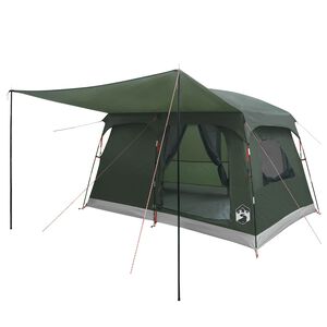 vidaXL Tente familiale Vert arm&eacute;e 380 x 260 x 190 cm Polyester