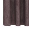 vidaXL Rideaux en velours 2 pcs Marron 245 x 140 cm Velours