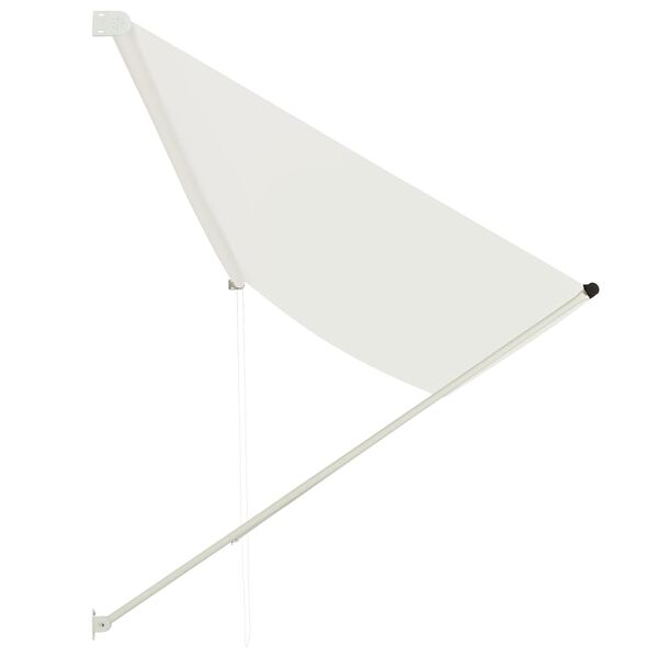 vidaXL Auvent rétractable 400x150 cm Crème