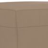 vidaXL Repose-pied Cappuccino 70x55x41 cm Similicuir