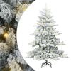 vidaXL Sapin de No&euml;l Artificiel &agrave; Branches Articul&eacute;es Blanc 150 cm