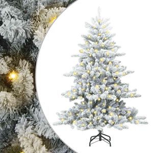 vidaXL Sapin de No&euml;l Artificiel &agrave; Branches Articul&eacute;es Blanc 150 cm