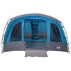 vidaXL Tente familiale tunnel 8 personnes bleu imperméable