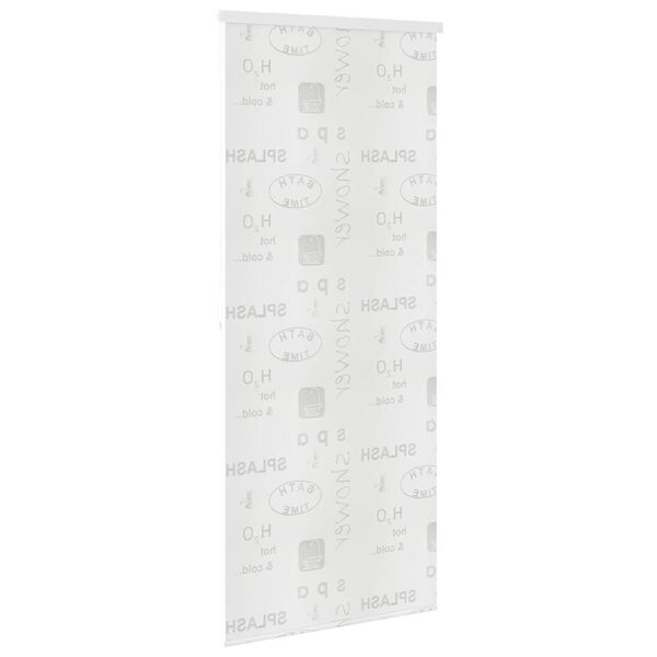 vidaXL Store roulant de douche 100x240 cm &Eacute;claboussures