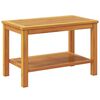 vidaXL Table basse Marron 70 x 40 x 45 cm Bois d'acacia massif