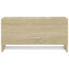 vidaXL Garde-robe ch&ecirc;ne sonoma 70x32,5x35 cm bois d'ing&eacute;nierie