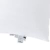 vidaXL Couette avec oreiller 3 pcs Blanc Microfibre