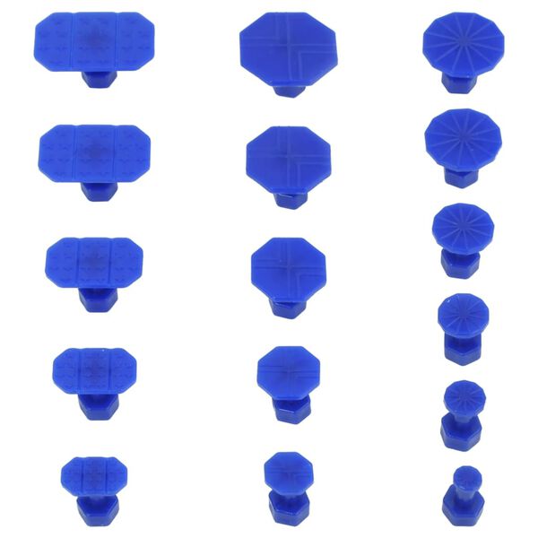 vidaXL Kit de débosselage pour débosselage sans peinture 19 pcs