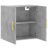 vidaXL Armoire murale gris béton 60x31x60 cm bois d'ingénierie