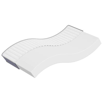 vidaXL Matelas en mousse moyennement doux 100x200 cm