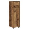 vidaXL Cabinet de salle de bain Bois Ancien 30,5 x 30 x 101 cm