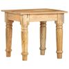 vidaXL Table d'appoint 43 x 43 x 40 cm Bois de manguier massif