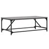 vidaXL Table basse Sonoma gris 100x50x35 cm Bois d'ing&eacute;nierie