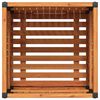 vidaXL Jardini&egrave;re 45x45x44 cm bois massif d'acacia et acier