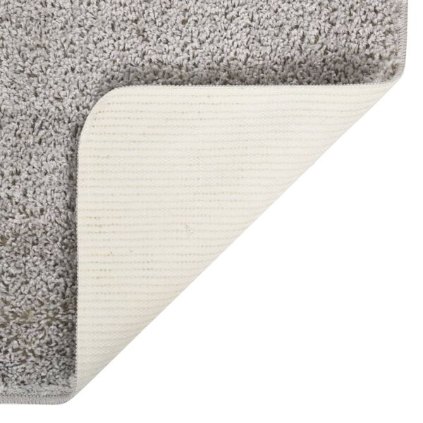 vidaXL Tapis shaggy antid&eacute;rapant Gris clair 160x230 cm