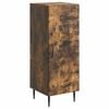 vidaXL Buffet Ch&ecirc;ne fum&eacute; 33 x 34,5 x 89,5 cm Bois d'ing&eacute;nierie