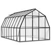 vidaXL Serre avec cadre de base anthracite 12,63 m&sup2; Aluminium