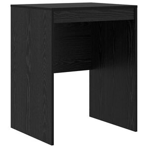 vidaXL Bureau Ch&ecirc;ne noir 60 x 50 x 76 cm Bois d'ing&eacute;nierie