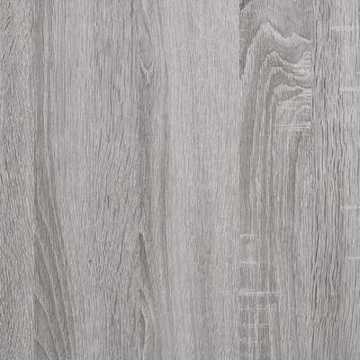 vidaXL Garde-robe sonoma gris 100x50x200 cm bois d'ingénierie