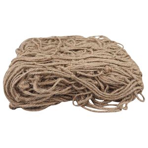 vidaXL Filet de soutien en jute pour plantes Naturel 1 x 10 m