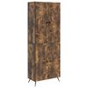 vidaXL Ensemble de Meubles 2 pcs Ch&ecirc;ne fum&eacute; Bois d'ing&eacute;nierie