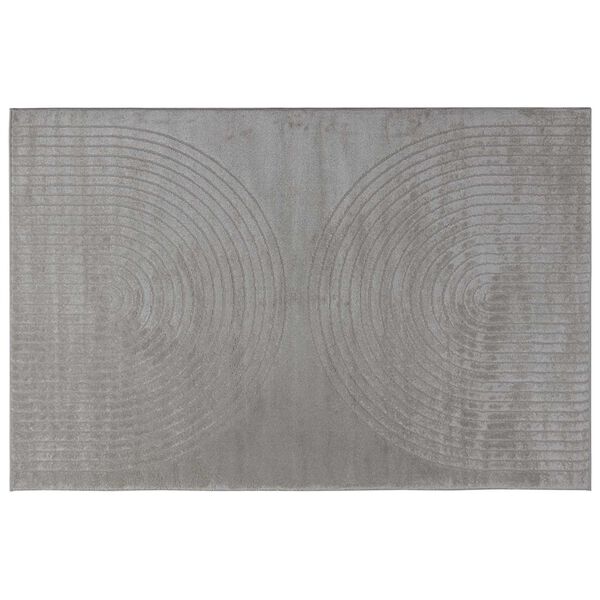 vidaXL Tapis de surface HUARTE Gris 200 x 140 cm Polyester