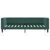 vidaXL Lit de repos sans matelas vert foncé 80x200 cm velours