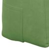 vidaXL Coussin de Dos Vert clair 200 x 24 x 50 cm Velours