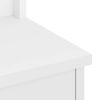 vidaXL Portemanteau SANDNES blanc 45x40x159,5 cm bois massif pin
