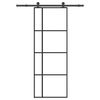 vidaXL Porte coulissante avec kit de quincaillerie 76x205 cm Verre ESG
