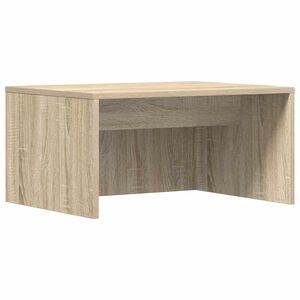 vidaXL Bureau mural Ch&ecirc;ne Sonoma Bois d'ing&eacute;nierie 60 x 45 x 30 cm