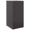 vidaXL Buffet noir 34,5x39x73 cm acier