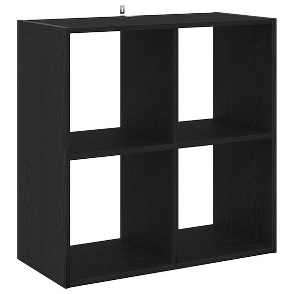 vidaXL Bibliothèque Chêne noir 68,5 x 32 x 68,5 cm Bois d'ingénierie