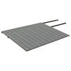 vidaXL Panneaux de terrasse et accessoires WPC Marron/gris 30 m&sup2; 4 m