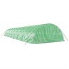 vidaXL Serre avec cadre en acier vert 90 m&sup2; 18x5x2,3 m