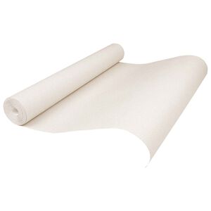 vidaXL Papier peint 3D Solide Ray&eacute; Cr&egrave;me 10 x 0,53 m Tissu non tiss&eacute;
