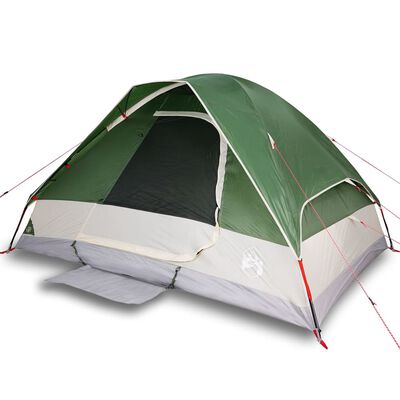 vidaXL Tente de camping à dôme 2 personne vert imperméable