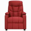 vidaXL Fauteuil Rouge bordeaux Tissu