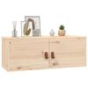 vidaXL Armoire murale 80x30x30 cm Bois de pin massif
