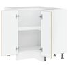 vidaXL Armoire d'angle de cuisine Porto ch&ecirc;ne sonoma bois d'ing&eacute;nierie