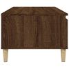 vidaXL Table basse Chêne marron 90x50x36,5 cm Bois d'ingénierie