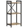 vidaXL &Eacute;tag&egrave;re 40 x 30 x 85 cm Bois d'ing&eacute;nierie Ch&ecirc;ne artisanal