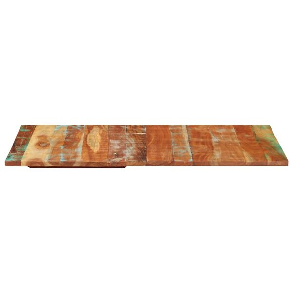 vidaXL Dessus de table rectangulaire 60x140 cm 25-27 mm Bois r&eacute;cup&eacute;r&eacute;
