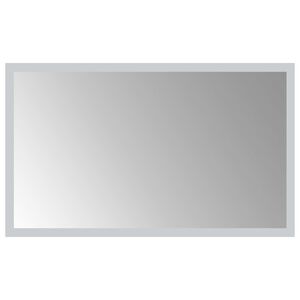 vidaXL Miroir de salle de bain LED Transparent 50 x 30 cm verre tremp&eacute;