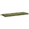 vidaXL Coussin de banc SOEST 100 % polyester Mod&egrave;le feuille