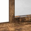 vidaXL Table de Toilette Ch&ecirc;ne fum&eacute; 79 x 41 x 140 cm Bois d'ing&eacute;nierie